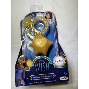 Disney Wish Movie Wishing Star Necklace New 2023 Lights Up New In Package